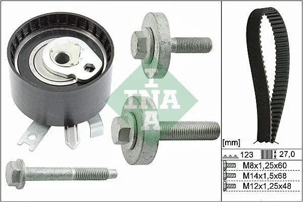 KIT.DIS 123D(EP.27)DACIA DUSTER-LOGAN-SANDERO-NI.QASH.1.5DCI=CT1035K1
