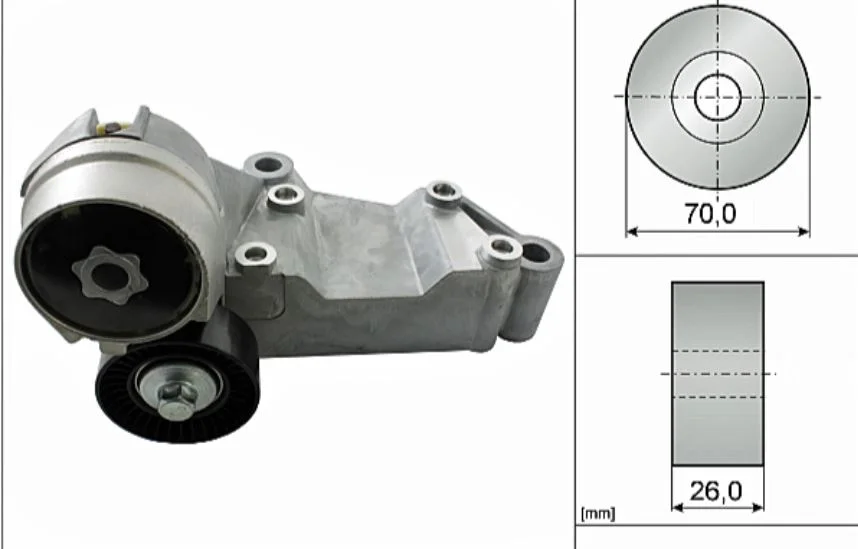 TENDEUR COUR/ALT FORD FOCUS I/TRANSIT CONNECT 1.8 TDCi 2002-13