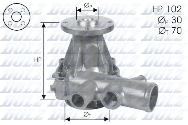 P.A.E ALFA ROMEO 75-90  2,4 TD =A-242
