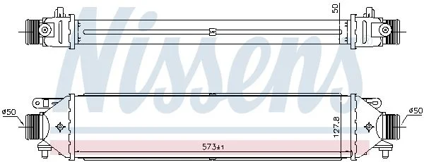 INTERCOOLER ALFA ROMEO - FIAT DOBLO =NIS-961464