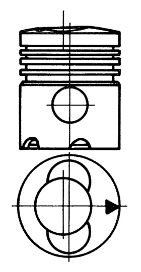 Piston KOLBENSCHMIDT