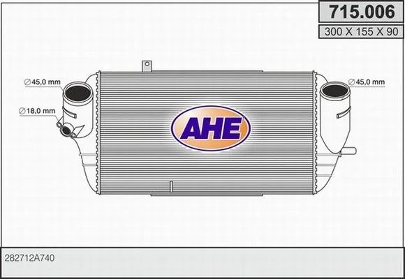 INTERCOOLER KIA CEE'D/RIO III-HYUNDAI i20 I/i30/ACCENT IV 1.6 2010-17