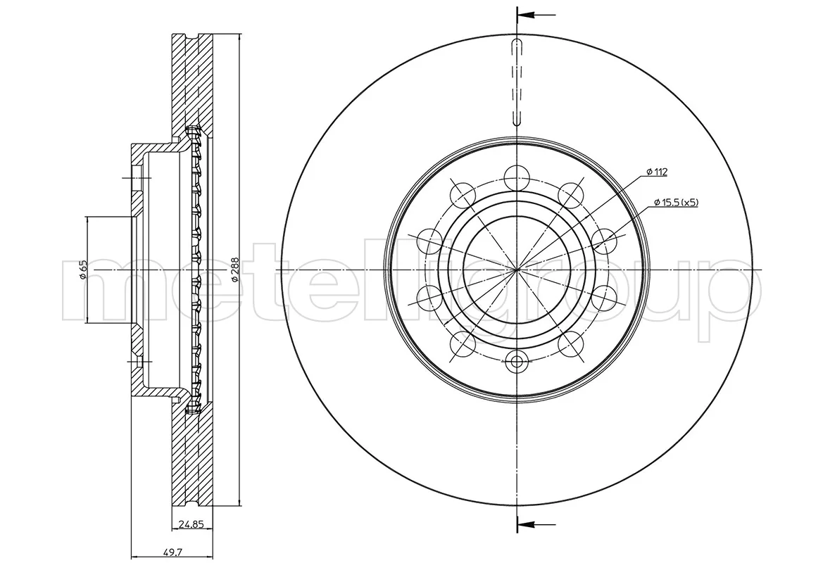 Disque de frein PLASTEX