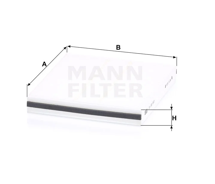 FILTRE HABITCALE MERCEDES C 220 - E 200 CDI