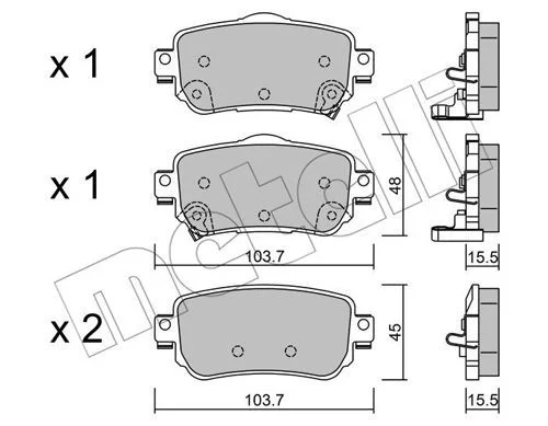 J.PLAQ AR NISSAN QASHQAI II-X.TRAIL-RLT KADJAR 2015=22-1011-0=GDB3617