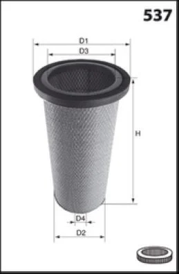 Filtre à air MISFAT