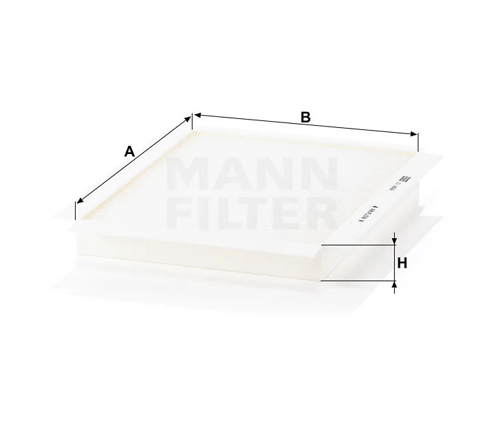 Filtre d'habitacle MAHLE