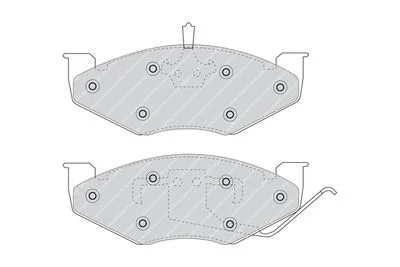 J.PLAQ DE FREIN AV  CHRYSLER I