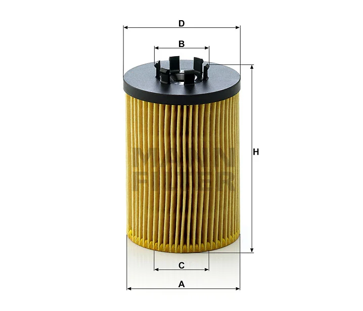 فلتر الزيت MAHLE