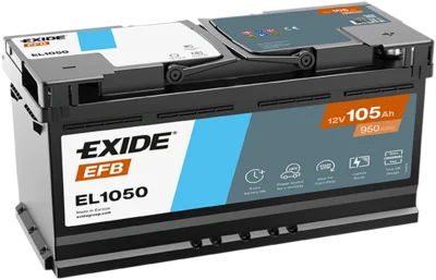 البطارية EXIDE