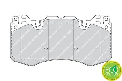 PLAQUETTEDE FREIN AV RANGE ROVER, T.T 09> SYS BREMBO=22-1024-0