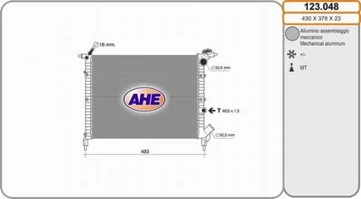 Radiateur de refroidissement AHE