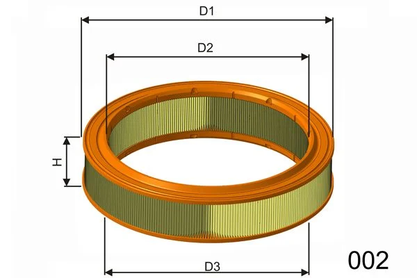 Filtre à air MISFAT