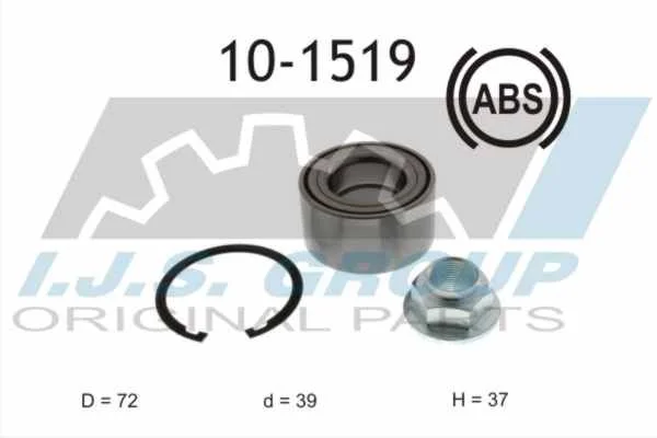KIT RLT (72x39x37) FORD FIESTA VI 1.6 TDCi -2010--