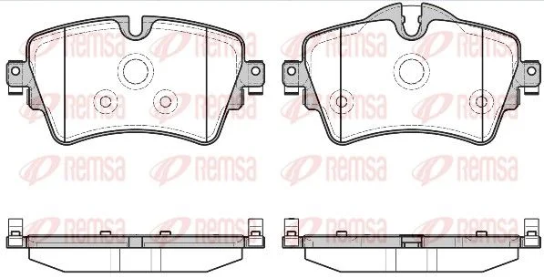 PLQ FR AV(129X64,3x18,4)MINI COOPER(F55)-BMW S2(F22,F87) 218d 2014-15