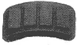 COUVRE PEDAL/FREIN/EMBREY/ R12  XX 18538  XX 4/SACH