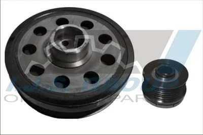 KIT POULIE VILEBREQUIN D.168X77X6T BMW 1 (E81): 118 d -2006-2011