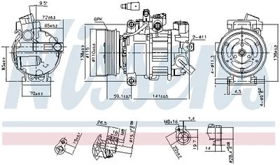 COMPRESSEUR CLIM AUDI A5 2,0 TDI -2008-2017