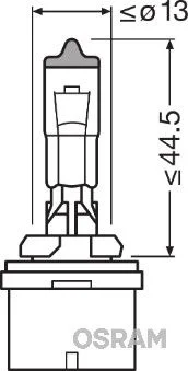 LAMPE PHARES ANTIBROULLARE.HYNDAY I 30.H27W/1=48041