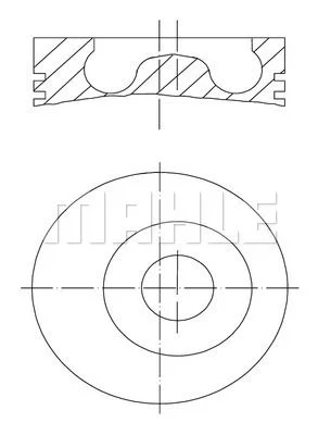 Piston MAHLE