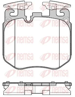PLQ FR AV(124,7x117,6x19,6) BMW S7(G11,G12) 730 d 2015-20 =22-1147-0