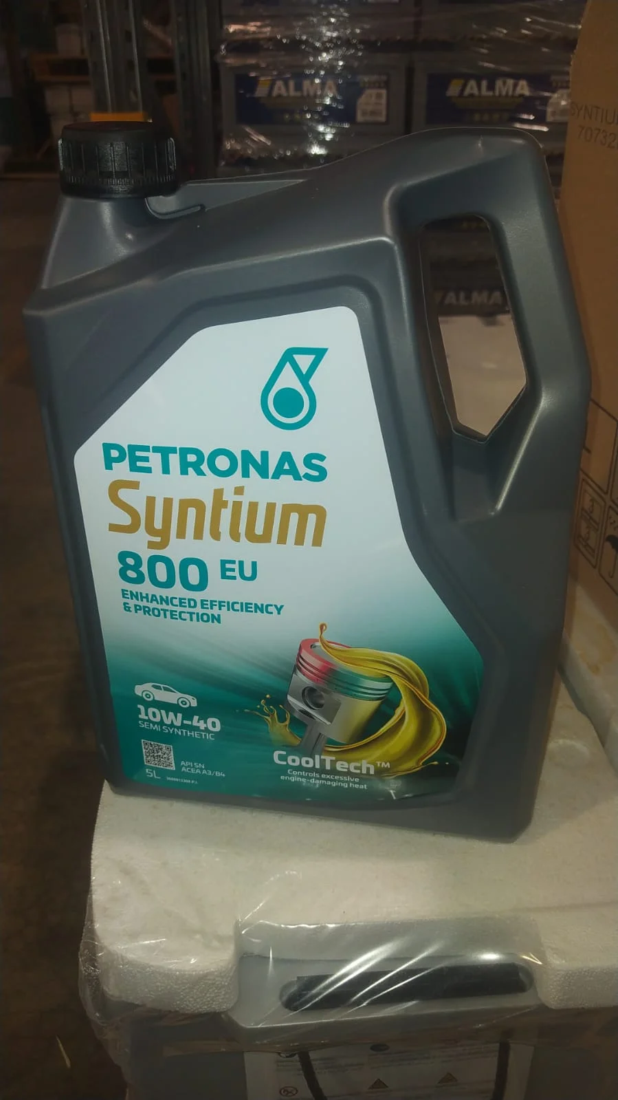 SYNTIUM 800 10W40 SN 4X5L ( API SN/CF - ACEA A3/B4 )=PE-70271-005