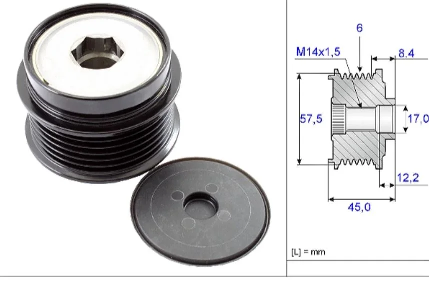 POULIE ALTER JEEP CHEROKEE (KJ) 2.5 CRD 2001-2008