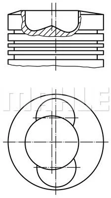 Piston MAHLE
