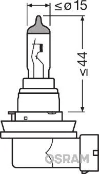 LAMPE H8 12V 35W PG19-1