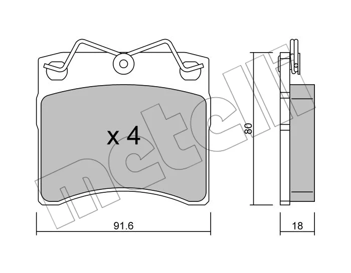 PLQ  AV , 92X80X18 , VW TRANSPORTER 00+++= FSL722