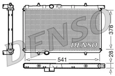 RAD EAU CITROEN XSARA C4-PARTNER TEPEE 2==AHE-106170/A