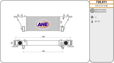 INTERCOOLER NISSAN NAVARA 3.0 dCi -2010---=NIS-961251