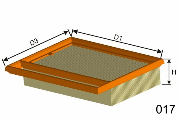 Filtre à air MISFAT