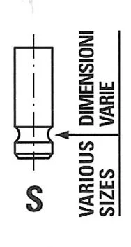 Soupape d'admission FRECCIA