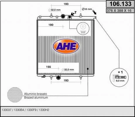 Radiateur de refroidissement AHE