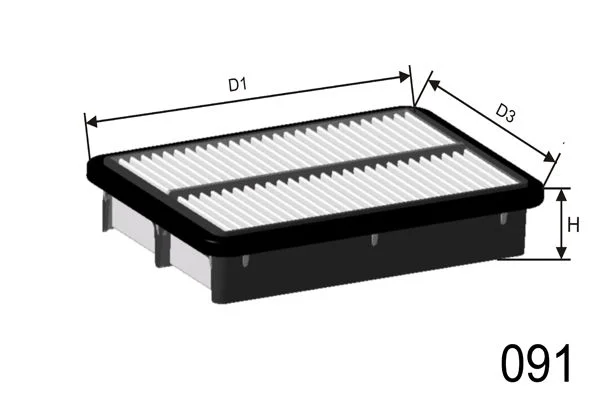 Filtre à air MISFAT