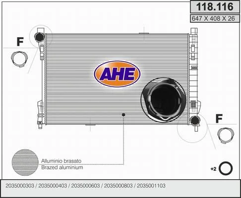مشعاع التبريد AHE