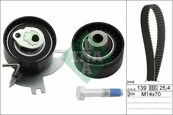 KIT DISTRUBITION  116D -FORD KUGA II-CITROEN C4 2.0HDI 2009---2013