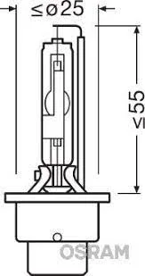 LAMPE PROJECTEUR Xénon P.32 D3