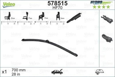BALAIS D'ESS.G 700/28 PGT 307-CITROEN C5 III 1.6 HDI -2008-3397006839