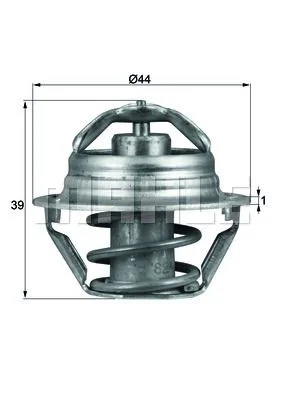 16341-87208 Thermostat d'eau SUZUKI CELERIO
