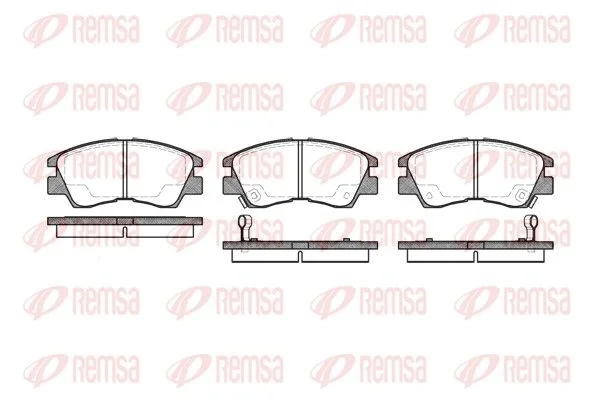 PLAQ AV(127,8x57x16,4)MITSUBICHI L 300 III/L200 2.5 D 1996-07=FDB556