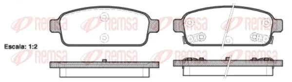 PLAQ AR(116,8x42,8x16,2)CHEVROLET CRUZE-OPEL ASTRA J /ZAFIA 1.6 2012-