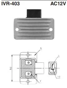 REGULATEUR ALTERNATEUR KIA GRAND PREGIO=0K65B-18W63