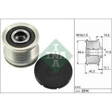 POUL.ALT(6NER) 40X49,VW CADDY-GOLF VII-PASSAT CC-A3/A4=588016=30-1114