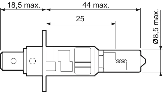LAMP 12V H1