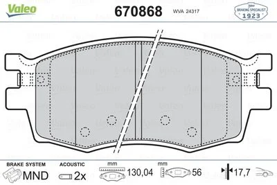 J.PLAQ.FR AV.HYUNDAY ACCENT-KIA RIO 1,5 CRDI22-0724-0ASH-50-0K-K12
