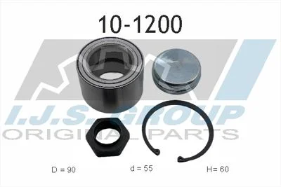 KIT ROULEMENET AV 60X55X90 PEUGEOT BOXER 2.5 TDI -1997-2002=R14038