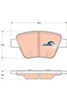 PLQ ARR CADDY 3 WV GOLF 6 TOURAN AUDI 3=22-0889-0 =PL24563