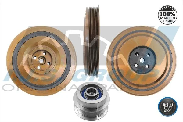 POULIE VILEBREQUIN D.186x13x6 VOLVO XC40 D3 2018-2021